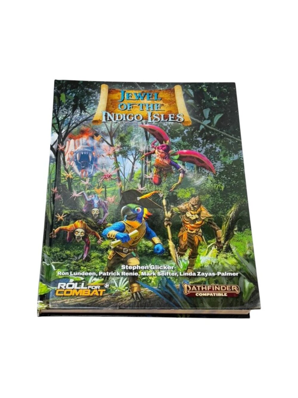 Battlezoo Jewel of the Indigo Isles Roll For Combat Pathfinder 2nd Ed. Compat HC